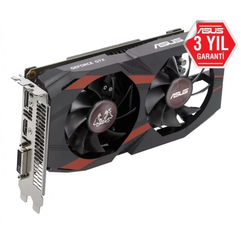 ASUS Cerberus GTX 1050 Ti OC 4 GB GDDR5 128Bit NVIDIA Ekran Kartı