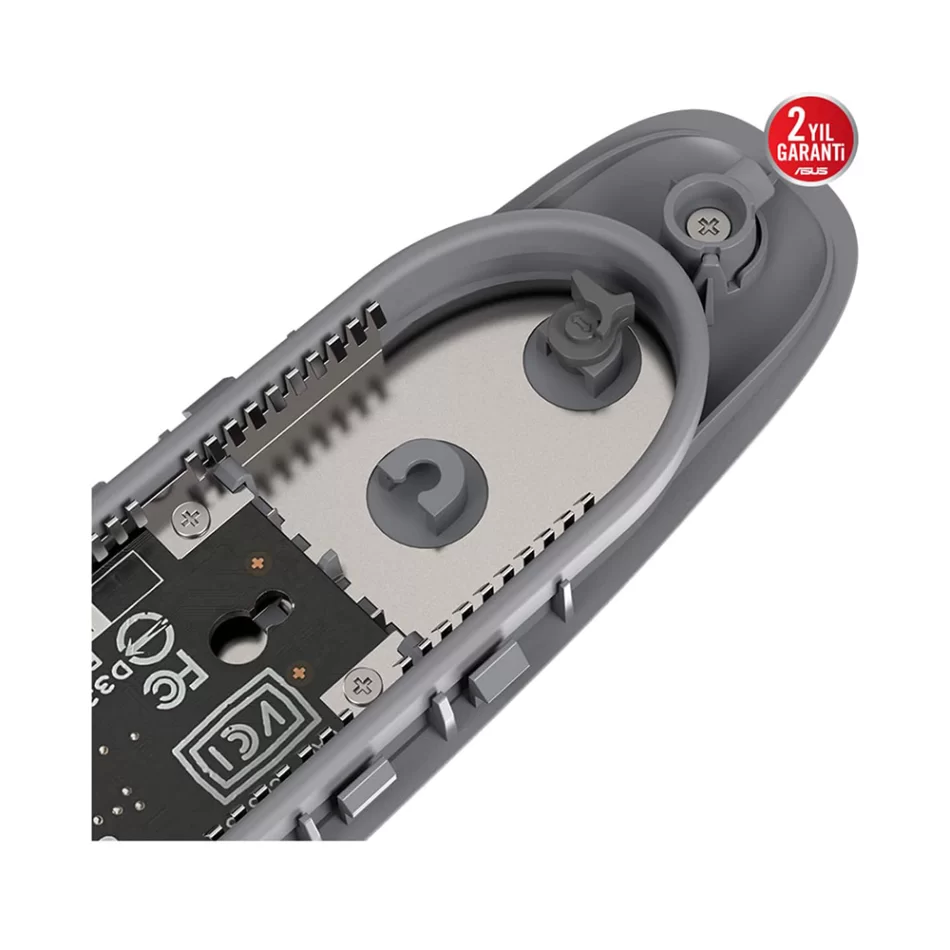 ASUS Cobble Gri M.2 NVMe Harici SSD Kutusu