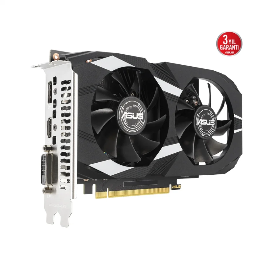 ASUS Dual GeForce RTX 3050 OC 6GB GDDR6 96Bit DX12 NVIDIA DLSS Ekran Kartı