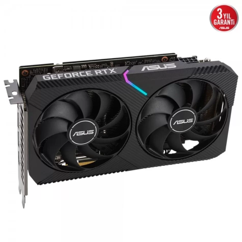 ASUS Dual GeForce RTX 3060 OC 8 GB GDDR6 128Bit DX12 NVIDIA DLSS Ekran Kartı