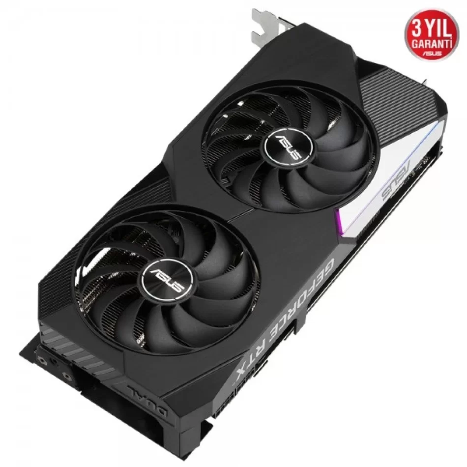 ASUS Dual GeForce RTX 3070 OC 8 GB GDDR6 256Bit DX12 NVIDIA DLSS Ekran Kartı