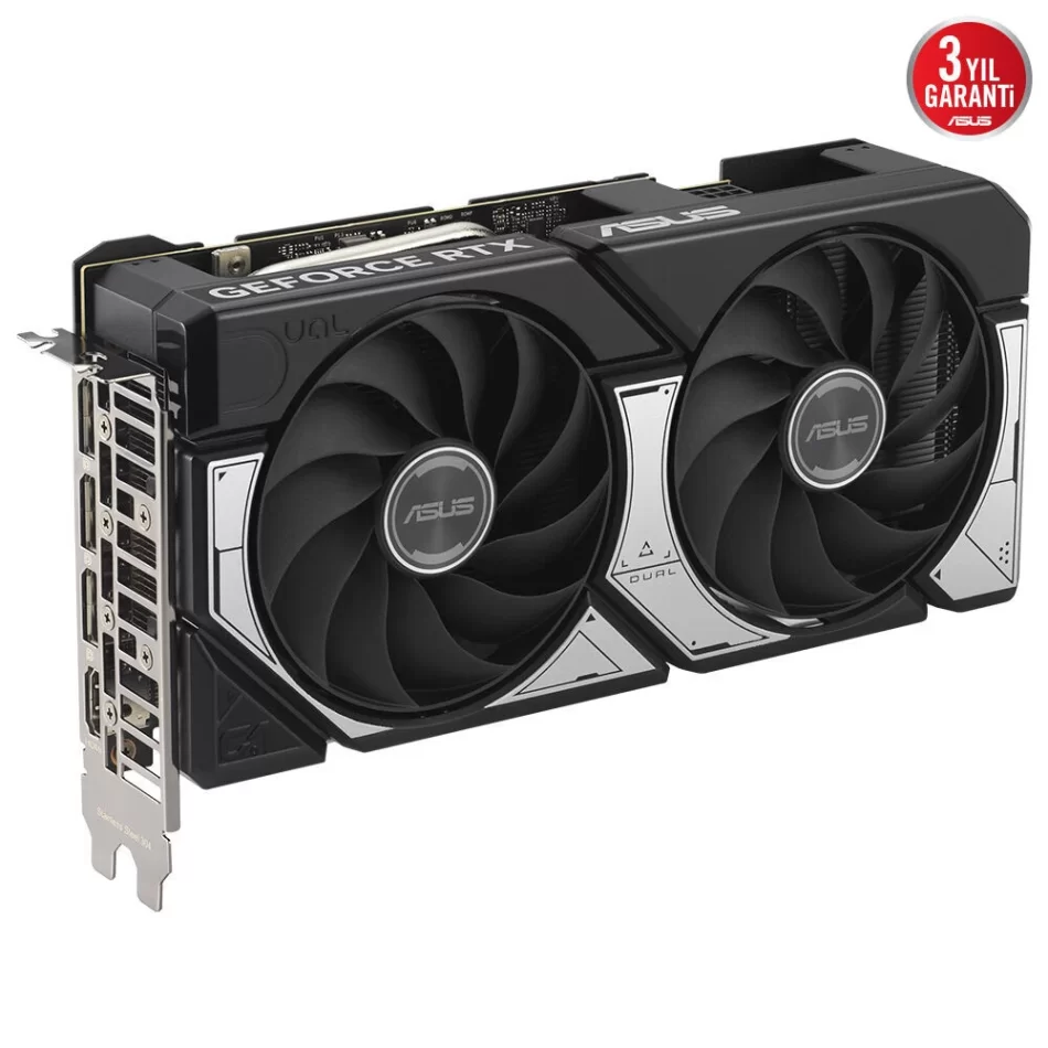 ASUS Dual GeForce RTX 5060 Ti OC Edition 8GB GDDR7 128 Bit NVIDIA DLSS 4 Ekran Kartı
