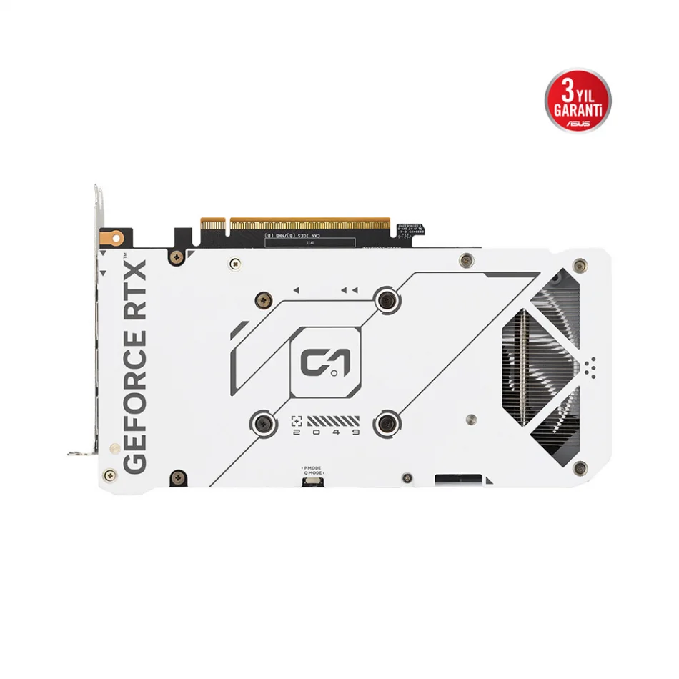 ASUS Dual GeForce RTX 5060 White OC Edition 8GB GDDR7 128 Bit NVIDIA DLSS 4 Beyaz Ekran Kartı