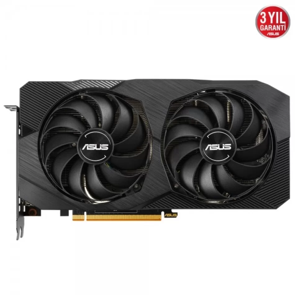 ASUS Dual Radeon RX 5500 XT OC EVO 4 GB GDDR6 128Bit DX12 AMD Ekran Kartı