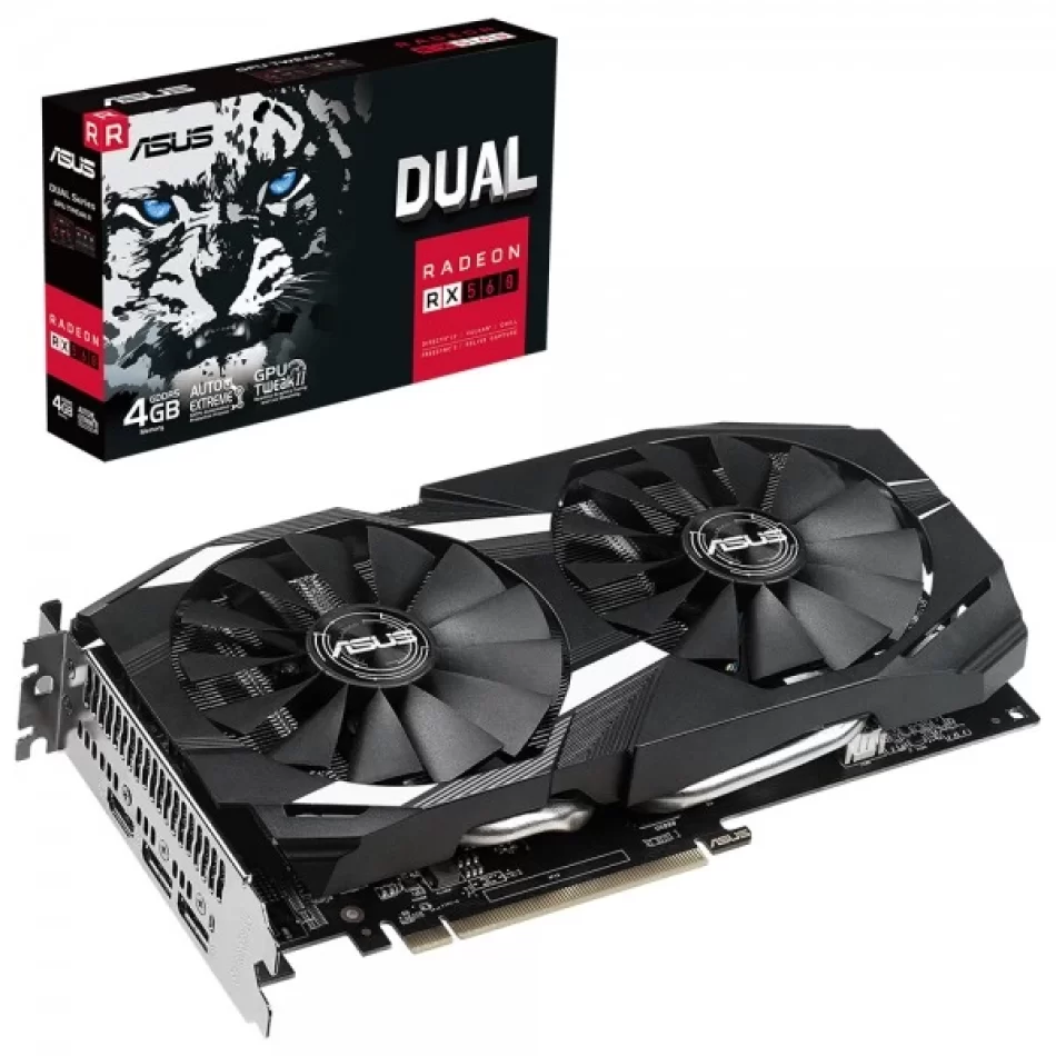 ASUS Dual Radeon RX 560 4 GB GDDR5 128 Bit AMD Ekran Kartı