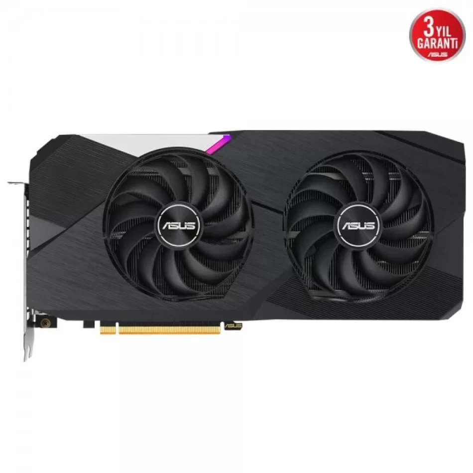 ASUS DUAL Radeon RX 6750 XT OC 12 GB GDDR6 192bit DX12 AMD Ekran Kartı