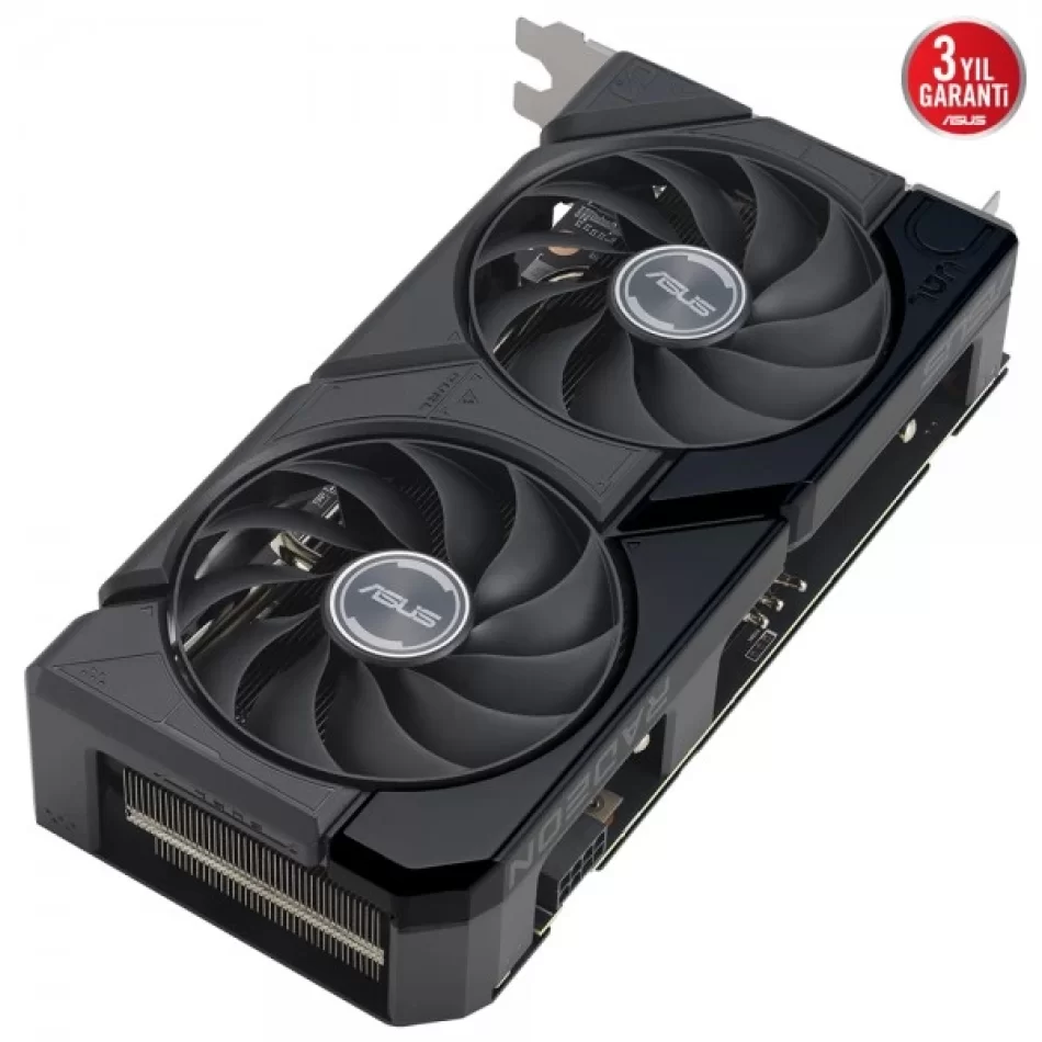 ASUS DUAL Radeon RX 7600 XT OC 16 GB GDDR6 128bit DX12 AMD Ekran Kartı