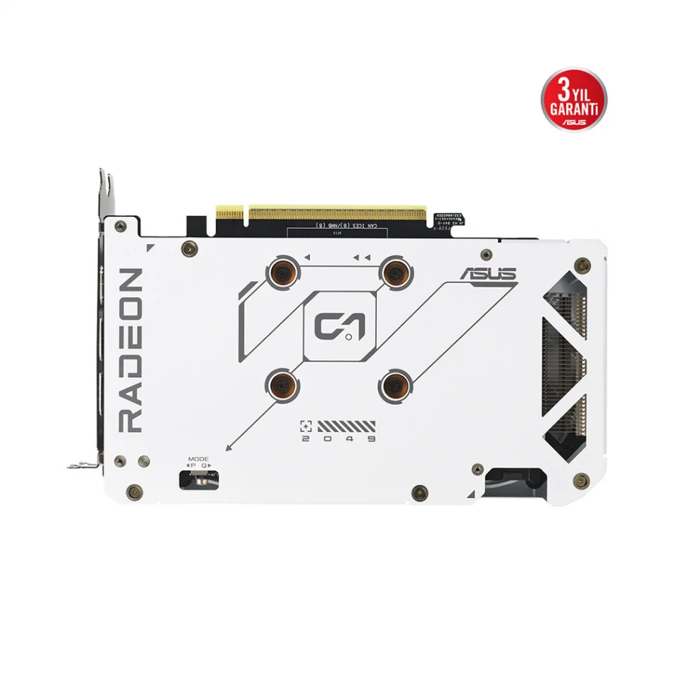 ASUS Dual RX9060 XT White 16GB GDDR6 128 Bit AMD Radeon FSR 4 Beyaz Ekran Kartı