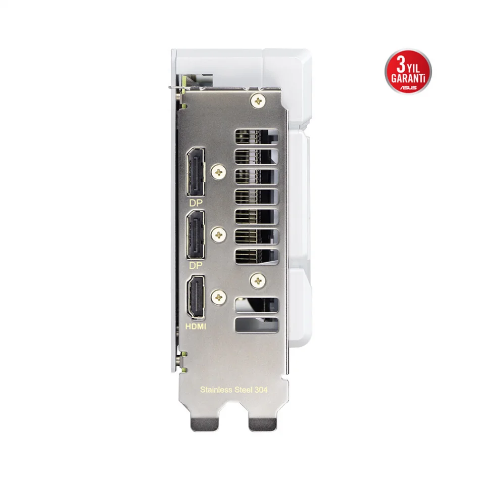 ASUS Dual RX9060 XT White 16GB GDDR6 128 Bit AMD Radeon FSR 4 Beyaz Ekran Kartı