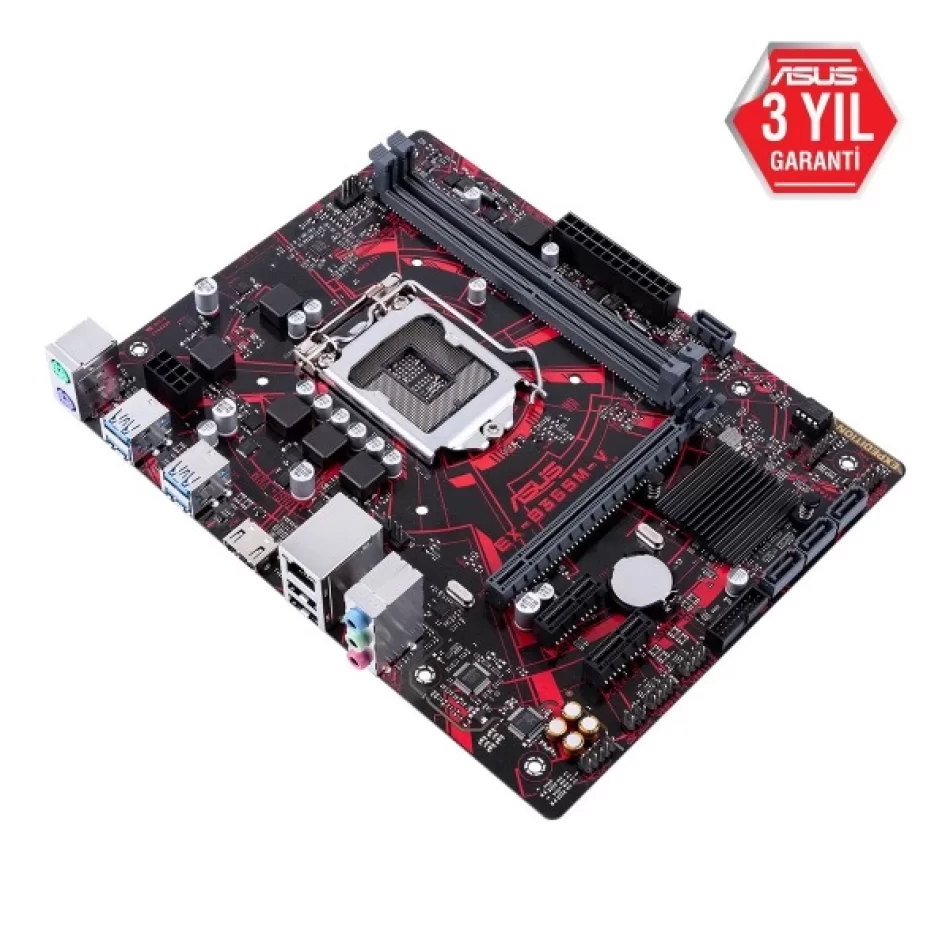 ASUS EX-B365M-V 2666MHz DDR4 Intel Soket 1151 mATX Anakart