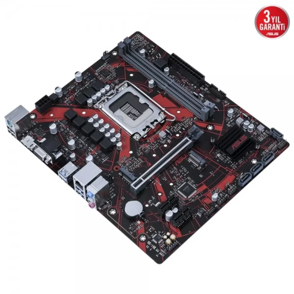 ASUS EX-B660M-V5 D4 5333MHz DDR4 Intel Soket 1700 mATX Anakart