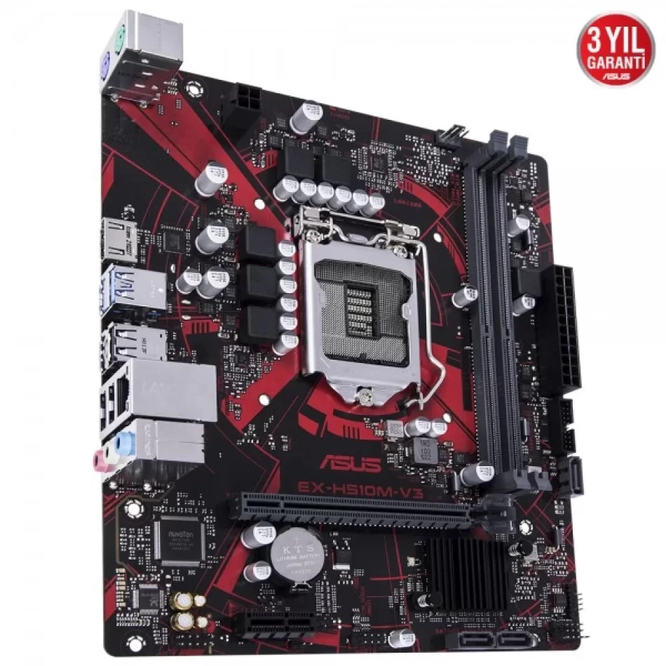 ASUS EX-H510M-V3 DDR4 3200(OC)MHz Intel Soket 1200 mATX Anakart