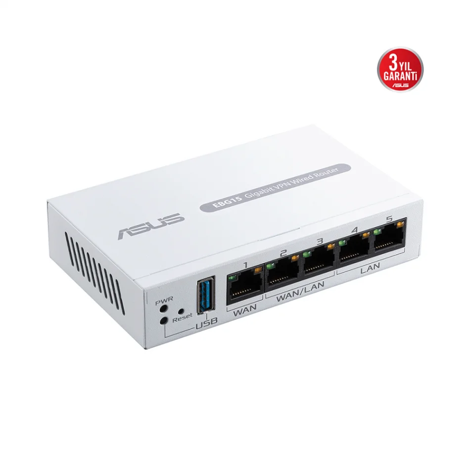 ASUS ExpertWiFi EBG15 AiProtection Pro Gigabit Kablolu VPN Router