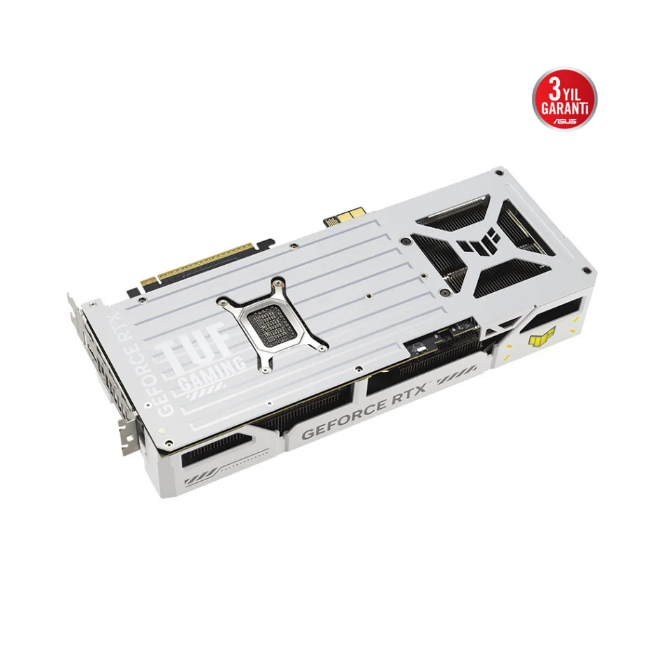 ASUS GeForce RTX 5070 Ti BTF White OC Edition 16GB GDDR7 128 Bit NVIDIA DLSS 4 Beyaz Ekran Kartı