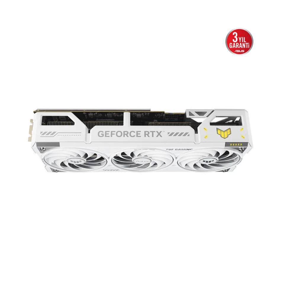 ASUS GeForce RTX 5070 Ti BTF White OC Edition 16GB GDDR7 128 Bit NVIDIA DLSS 4 Beyaz Ekran Kartı