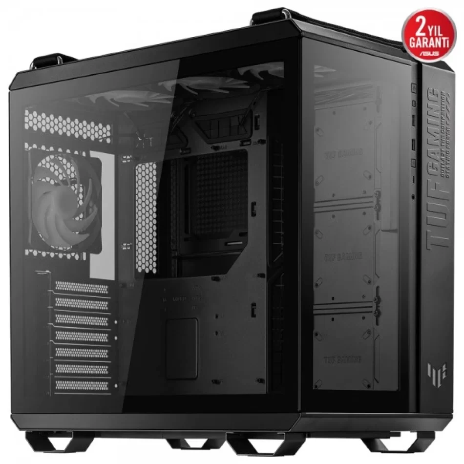 ASUS GT502 V2 Plus Çift Odalı 4x Fanlı Mid-Tower ATX Bilgisayar Kasası