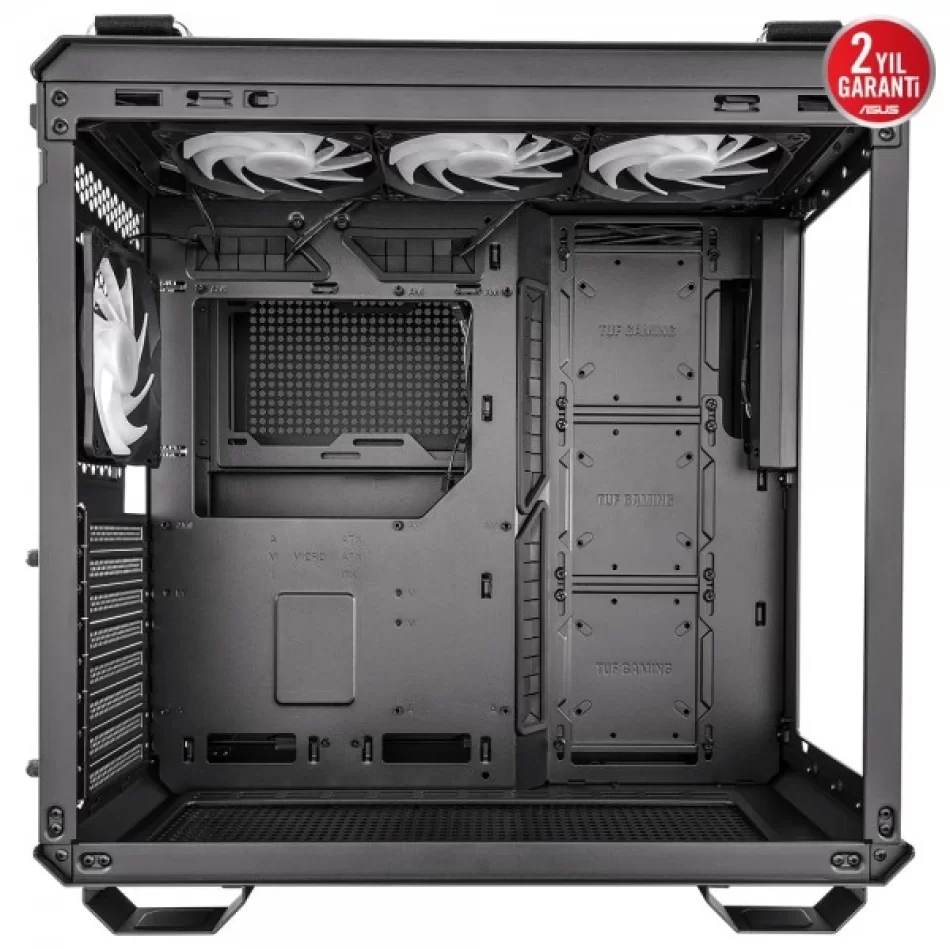 ASUS GT502 V2 Plus Çift Odalı 4x Fanlı Mid-Tower ATX Bilgisayar Kasası