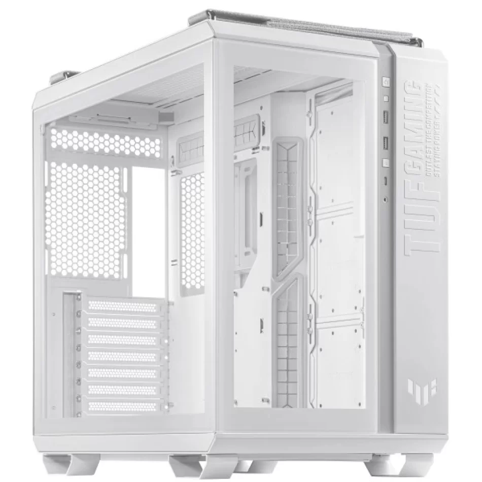 ASUS GT502 V2 Plus White Çift Odalı 4x Fanlı Mid-Tower ATX Beyaz Bilgisayar Kasası