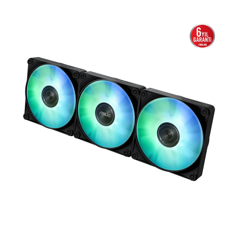 ASUS MAX Gaming LC 360 ARGB LCD 2.4 350mm. IPS Ekranlı LGA 1851-1700 / AMD AM5 Uyumlu İşlemci Sıvı Soğutucu