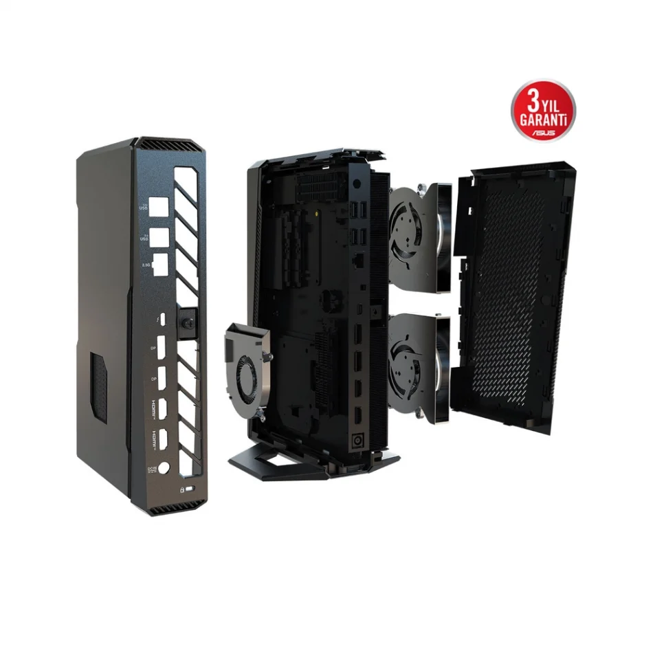 ASUS NUC15 Performance Intel Ultra U9 275HX Barebone (RAM ve SSD Yok) NVIDIA GeForce RTX 5070 FreeDOS Mini Bilgisayar