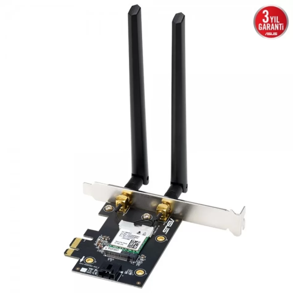 ASUS PCE-AX1800 Dual Band Kablosuz PCIe Wi-Fi 6 Bluetooth Kartı