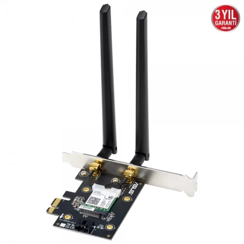 ASUS PCE-AX3000 WIFI 6 Gaming Kablosuz PCIE Bluetooth Adaptör