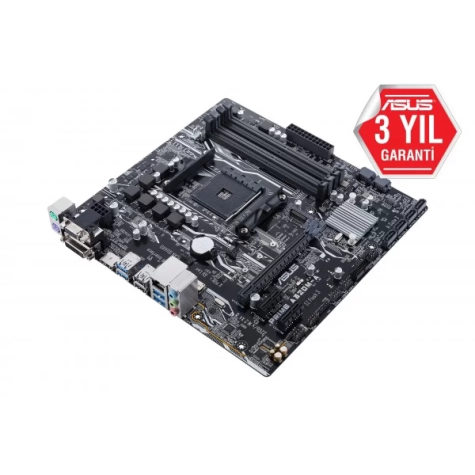 ASUS PRIME A320M-A DDR4 3200MHz AMD Soket AM4 mATX Anakart