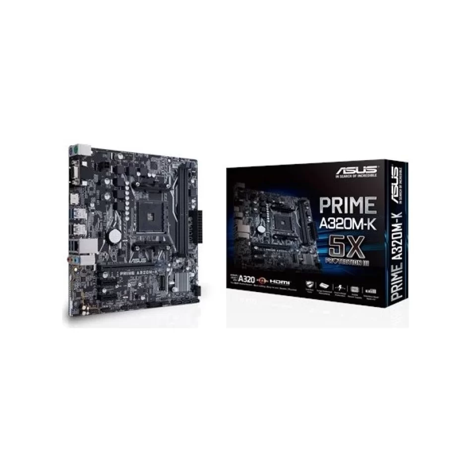 ASUS PRIME A320M-K DDR4 3200 MHz AMD Soket AM4 mATX Anakart