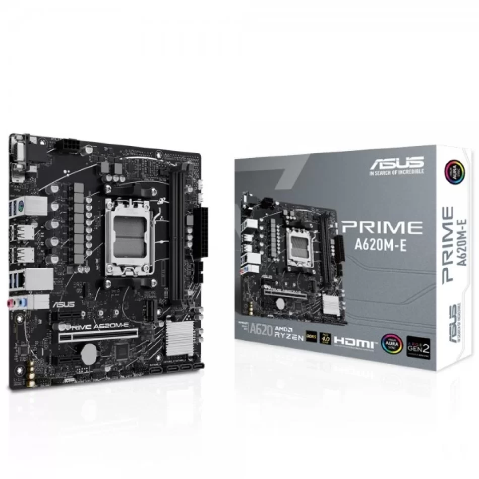 ASUS PRIME A620M-E 7200MHz(OC) DDR5 AMD Soket AM5 mATX Anakart