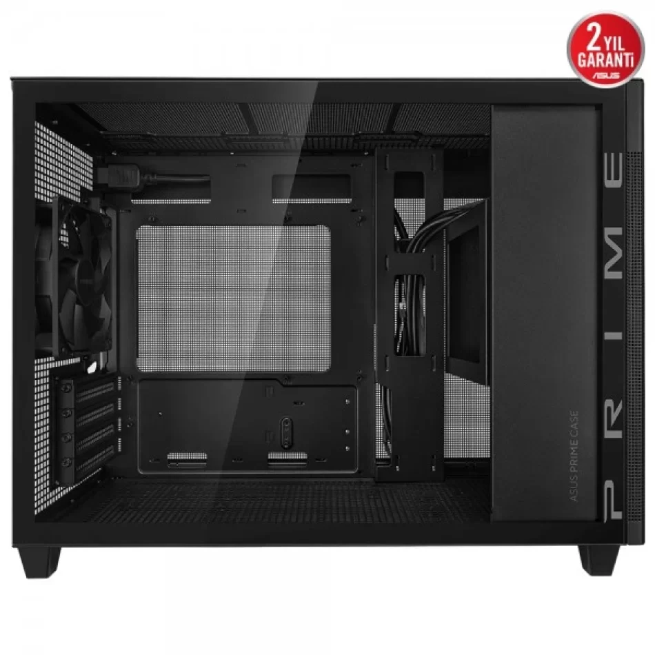 ASUS PRIME AP201 Temperli Camlı Micro-ATX Bilgisayar Kasası