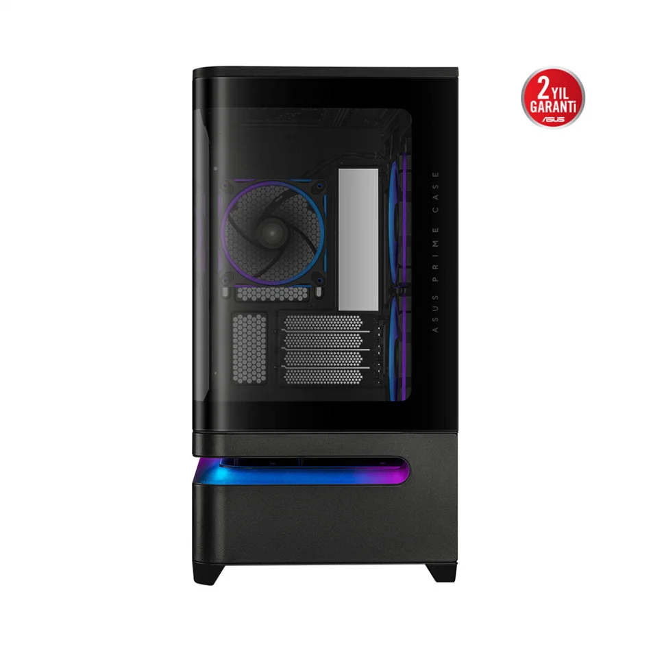 ASUS Prime AP202 ARGB 3x Fanlı Kavisli Temperli Cam Gaming Bilgisayar Kasası
