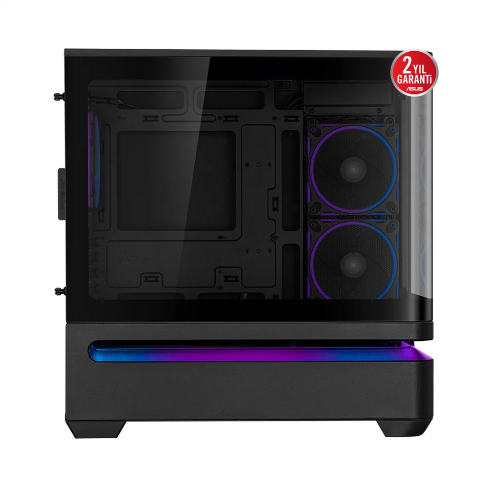 ASUS Prime AP202 ARGB 3x Fanlı Kavisli Temperli Cam Gaming Bilgisayar Kasası