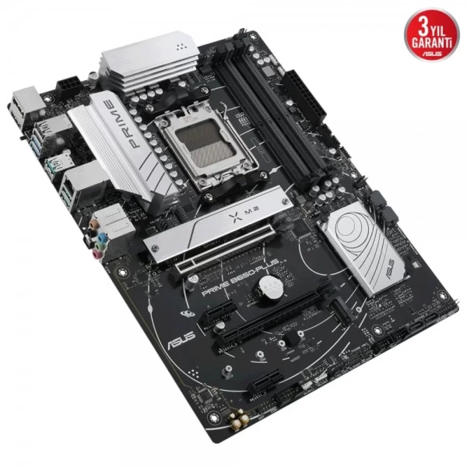 ASUS PRIME B650-PLUS 6400mhz DDR5 AMD Soket AM5 ATX Anakart