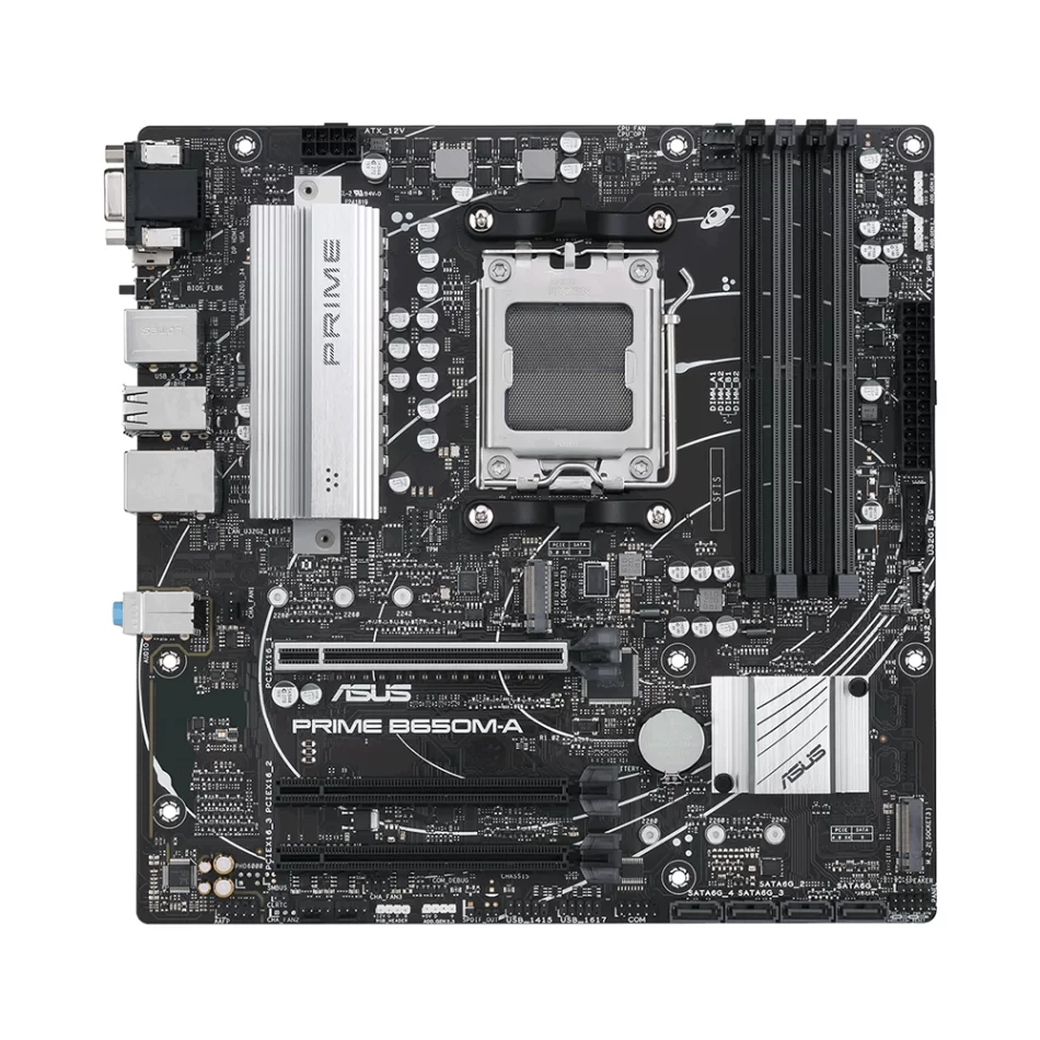 ASUS Prime B650M-A 5600mhz(OC) DDR5 AMD Soket AM5 mATX Anakart