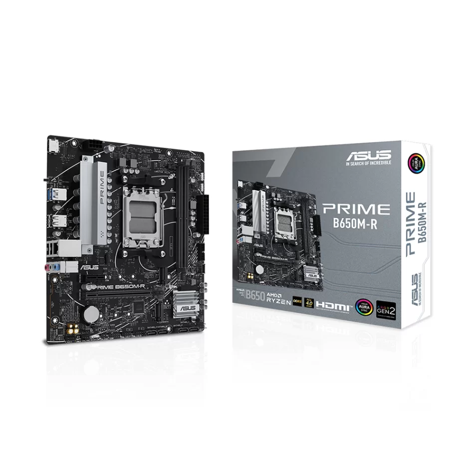 ASUS PRIME B650M-R 7200MHz(OC) DDR5 AMD Soket AM5 mATX Anakart