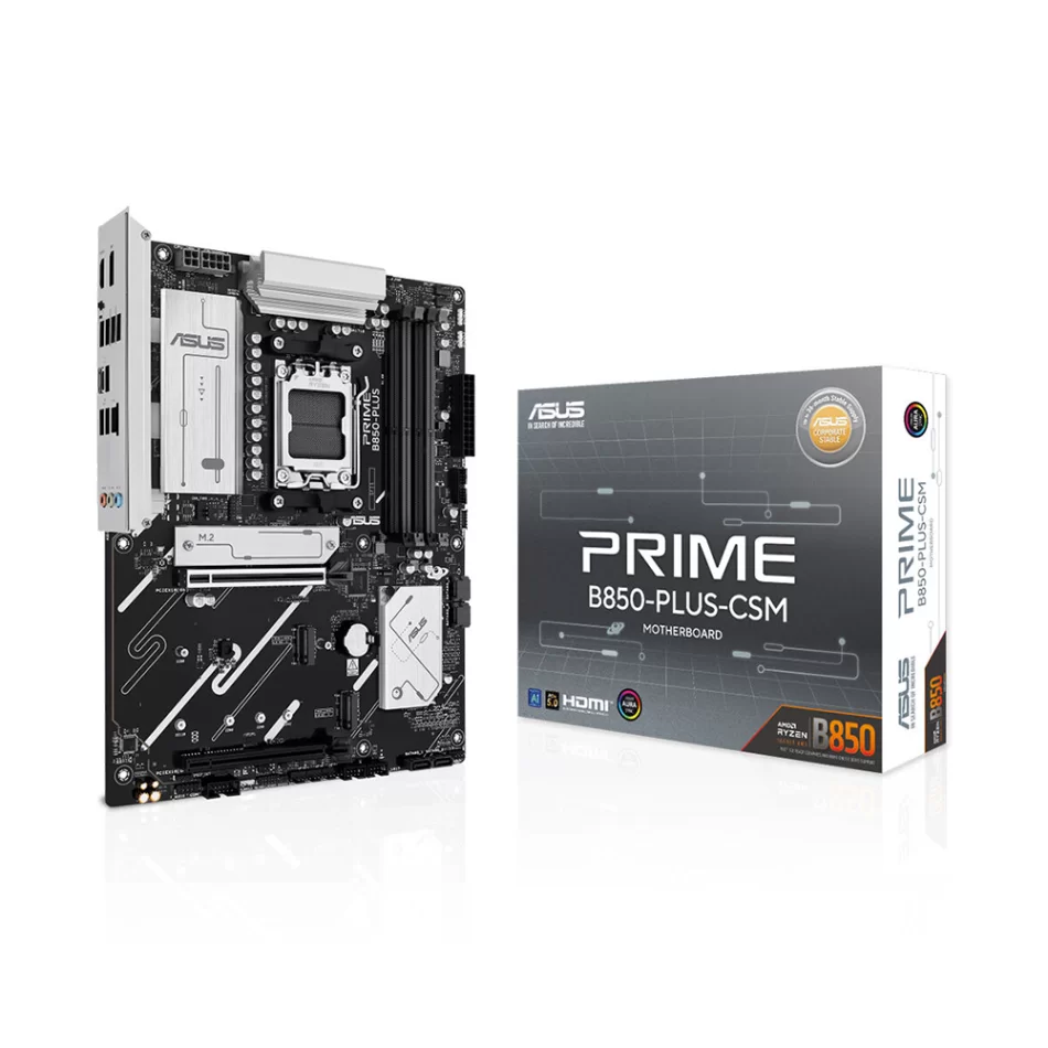 ASUS PRIME B850-PLUS-CSM 8000MHz(OC) DDR5 AMD Soket AM5 ATX Anakart