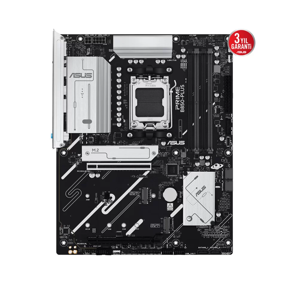 ASUS PRIME B850-PLUS-CSM 8000MHz(OC) DDR5 AMD Soket AM5 ATX Anakart