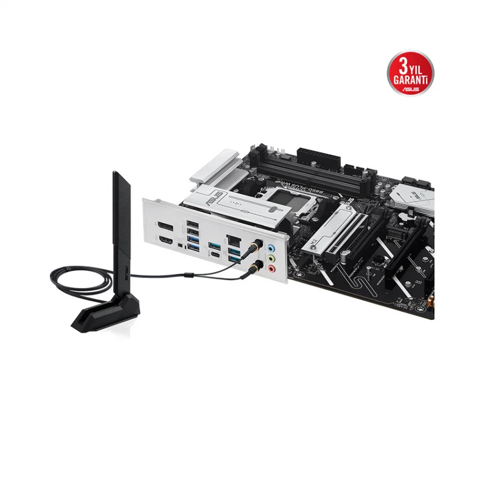 ASUS PRIME B850-PLUS WIFI 8000MHz(OC) DDR5 AMD Soket AM5 ATX Anakart
