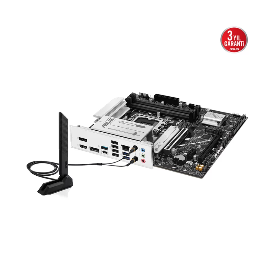 ASUS PRIME B860M-A WIFI DDR5 8666MHz(OC) Intel Soket 1851 mATX Anakart