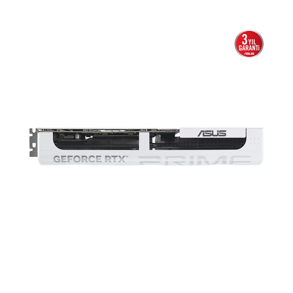 ASUS PRIME GeForce RTX 5070 OC White Edition 12GB GDDR7 192 Bit NVIDIA DLSS 4 Beyaz Ekran Kartı