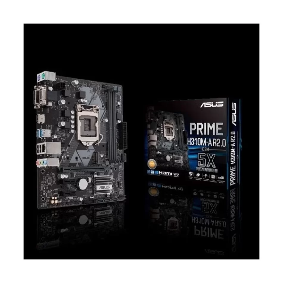 ASUS PRIME H310M-AR2.0/CSM 2666MHz DDR4 Intel Soket 1151 mATX Anakart