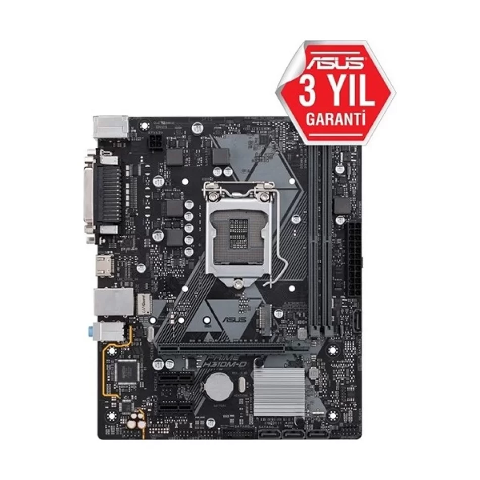 ASUS Prime H310M-D 2666MHz DDR4 Intel Soket 1151 mATX Anakart