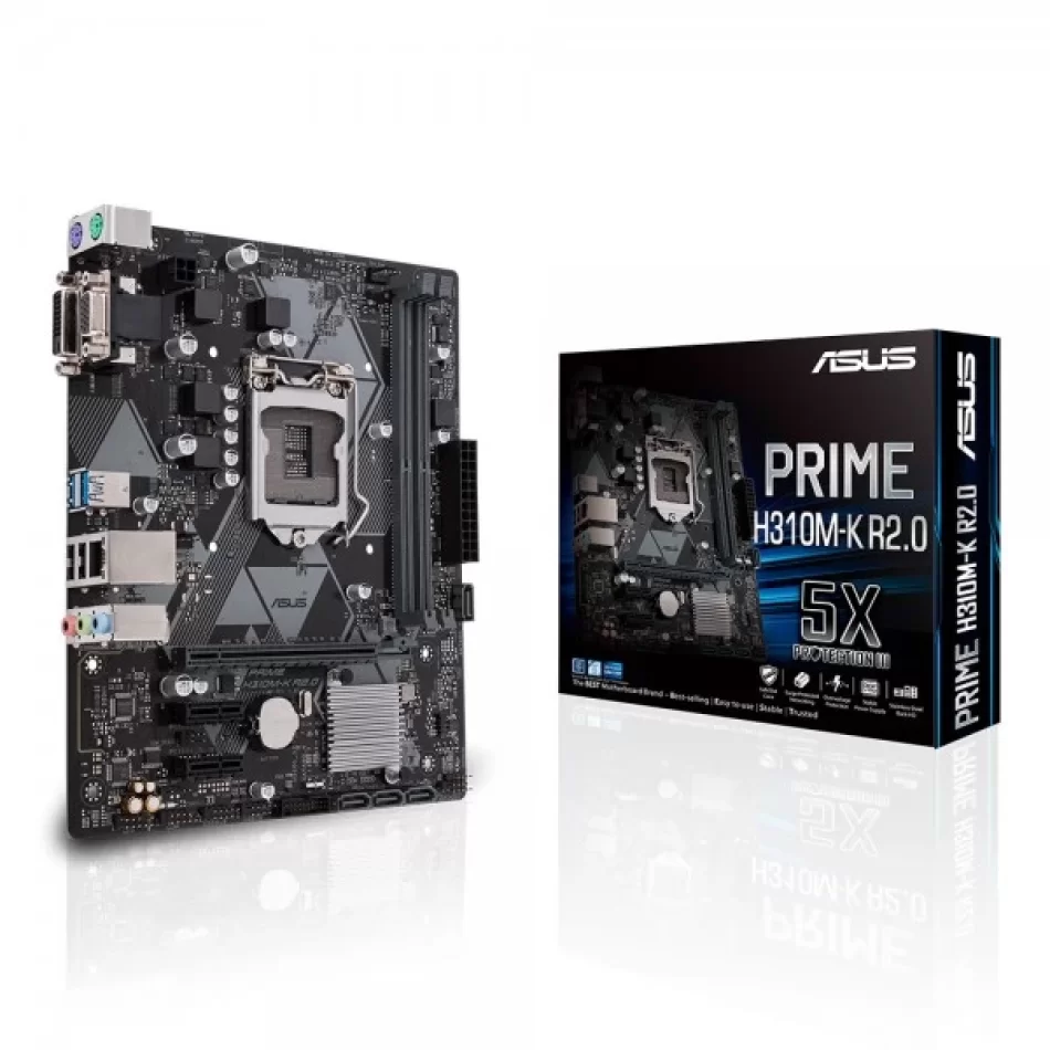 ASUS PRIME H310M-K R2.0 2666MHz(OC) DDR4 Intel Soket 1151 mATX Anakart