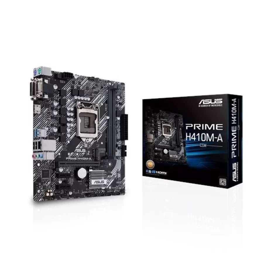 ASUS PRIME H410M-A/CSM 2933MHz DDR4 Intel Soket 1200 mATX Anakart