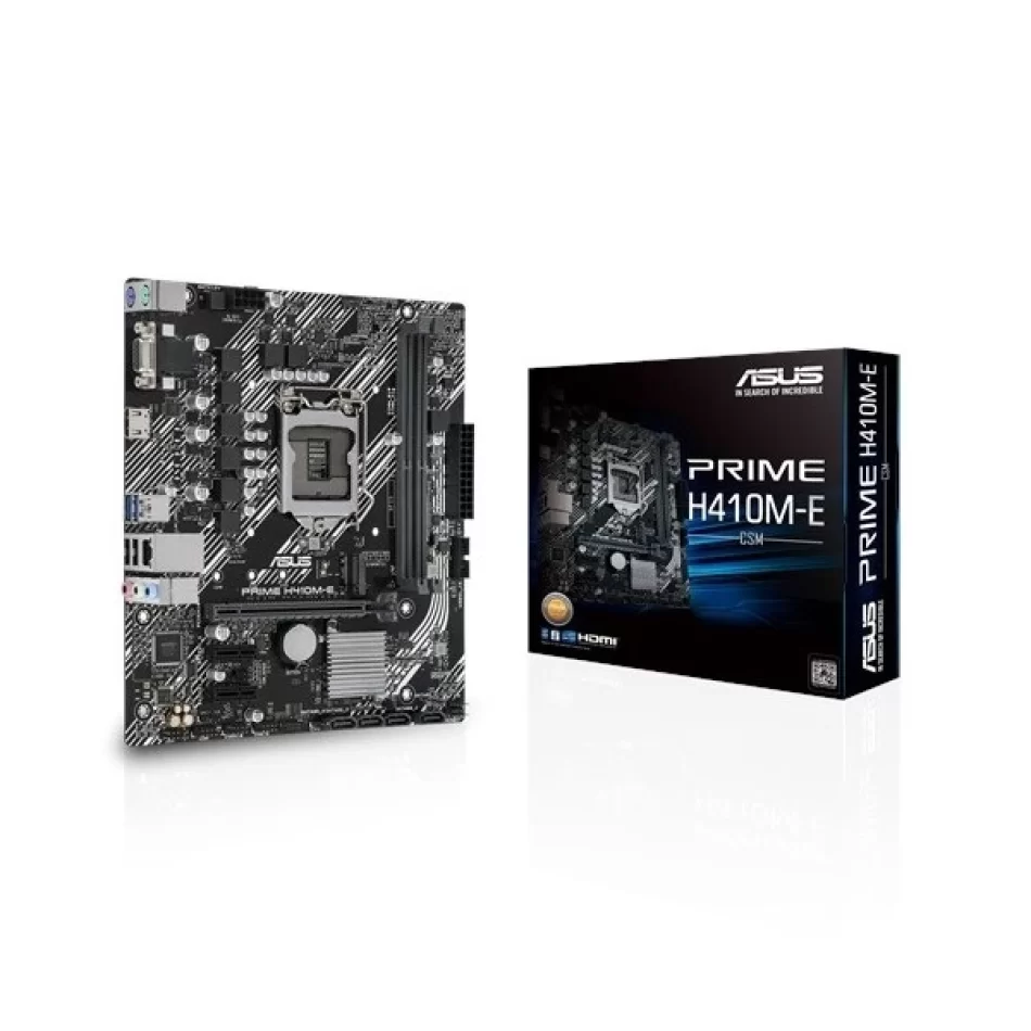 ASUS PRIME H410M-E CSM 2933MHz DDR4 Intel Soket 1200 mATX Anakart