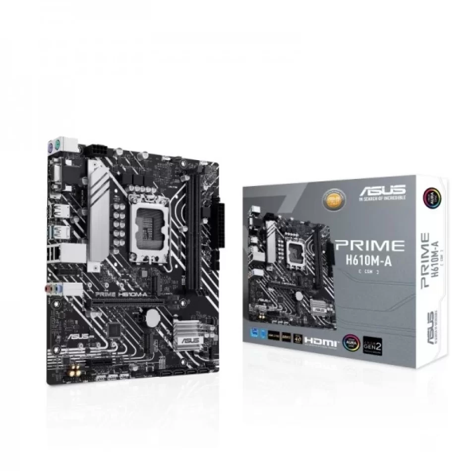 ASUS PRIME H610M-A-CSM DDR5 5600MHz Intel Soket 1700 mATX Anakart