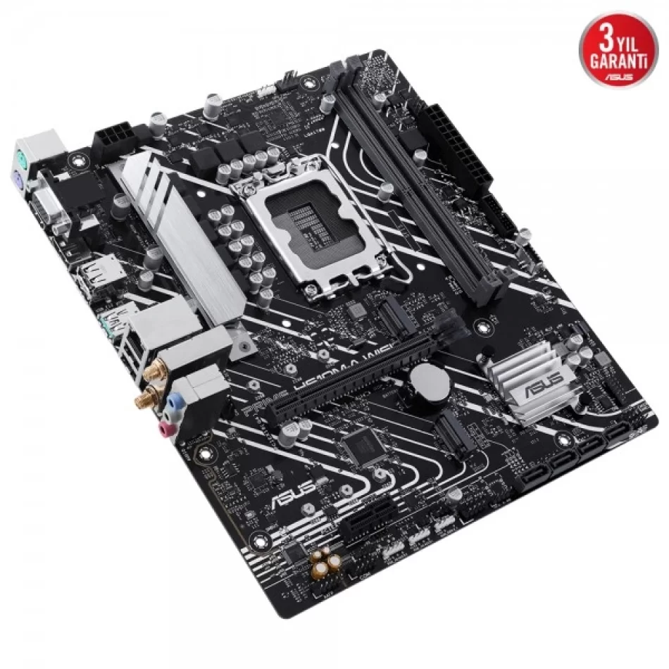 ASUS PRIME H610M-A WIFI 5600MHz DDR5 Intel Soket 1700 mATX Anakart