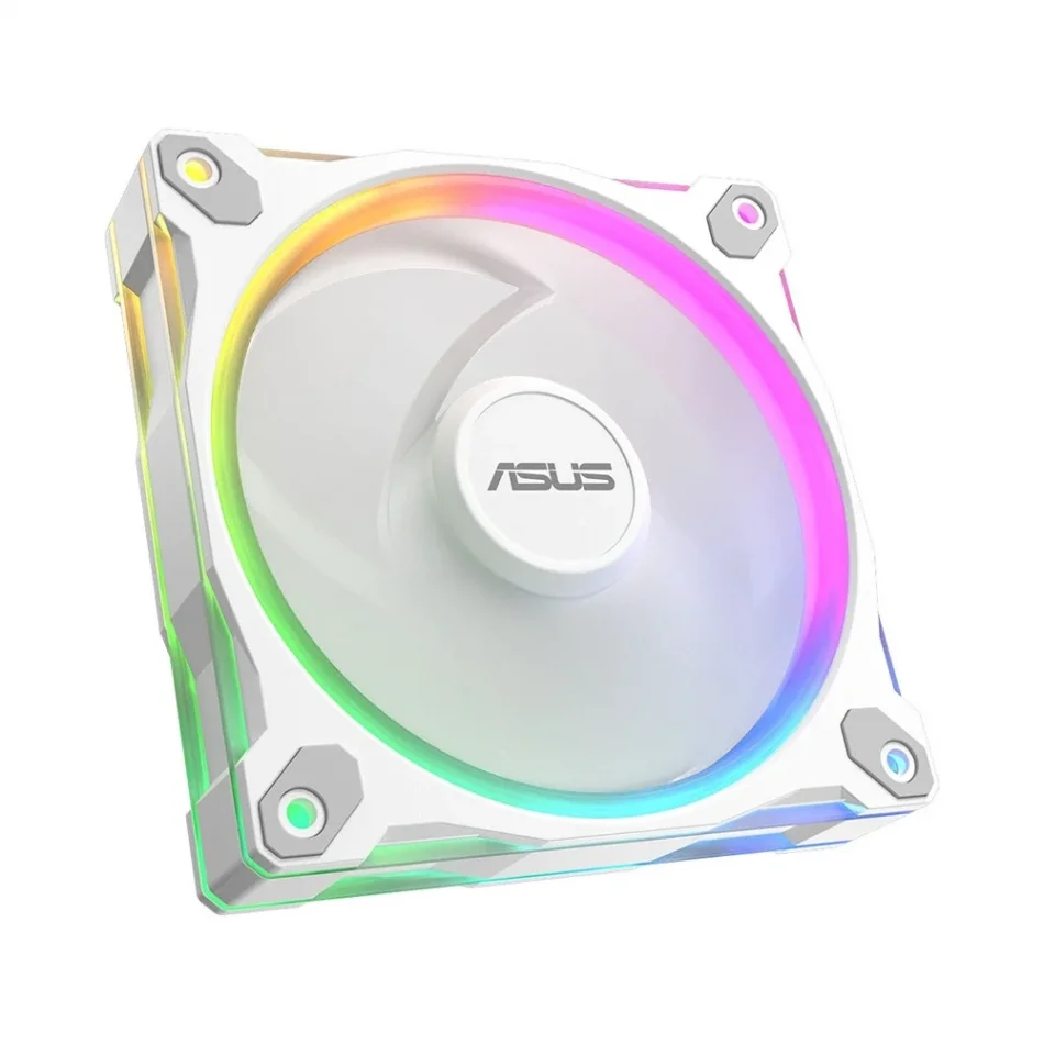 ASUS Prime MR120 ARGB Reverse White Edition 120 mm Beyaz Kasa Fanı - Tekli Paket
