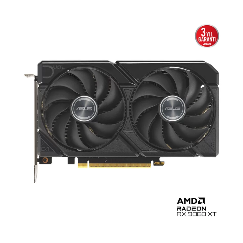 ASUS Prime RX9060 XT 8GB GDDR6 128 Bit AMD Radeon FSR 4 Ekran Kartı
