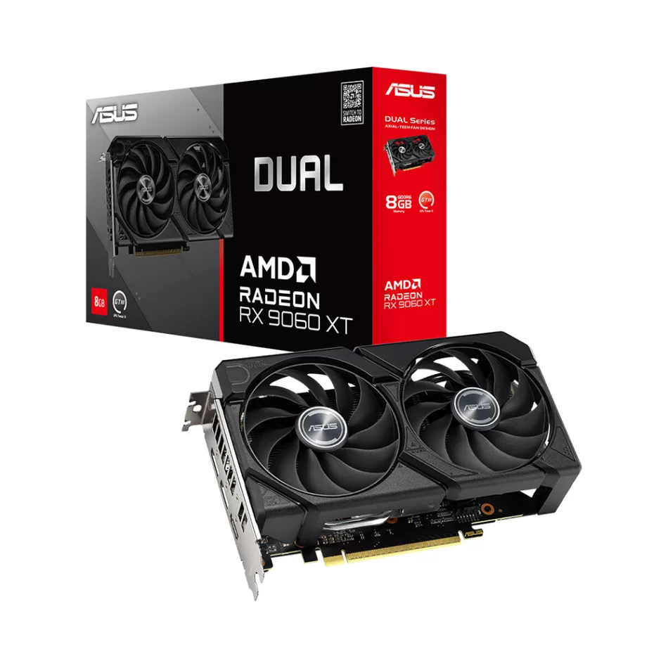 ASUS Prime RX9060 XT 8GB GDDR6 128 Bit AMD Radeon FSR 4 Ekran Kartı